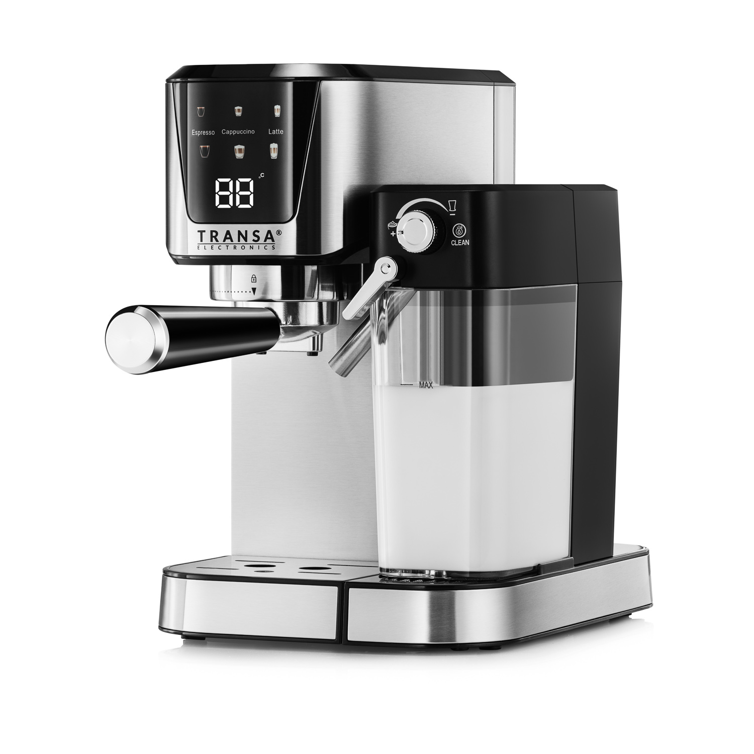Regulacja ilości pianki mlecznej w ekspresie CoffeeCraft TE-80